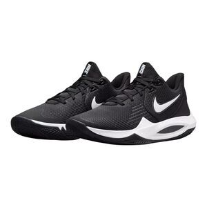 Mens' Nike Precision 5 Black White Basketball Shoes/Sneakers CW3403-003 Sz. 11.5